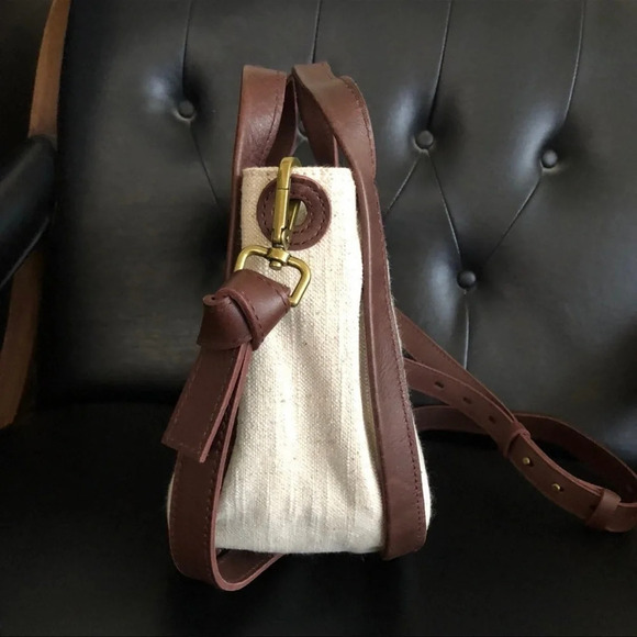 Madewell The Sydney Crossbody Shoulder Bag The Cotton Linen Edition - Picture 11 of 12